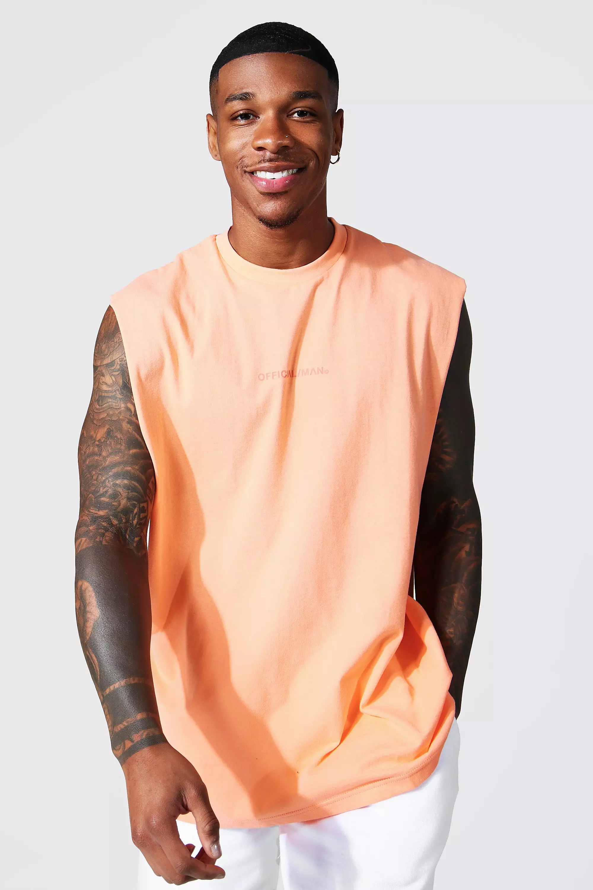 Oversized Official Drop Armhole Tank